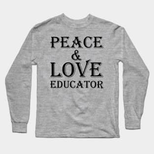 Black Educators Long Sleeve T-Shirt